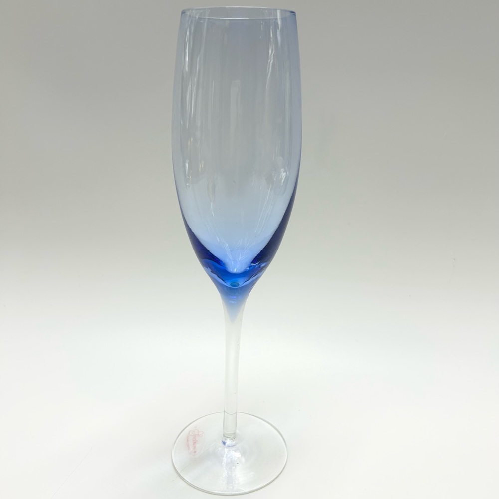 🔵Spectrum Hand Blown Crystal Glass.